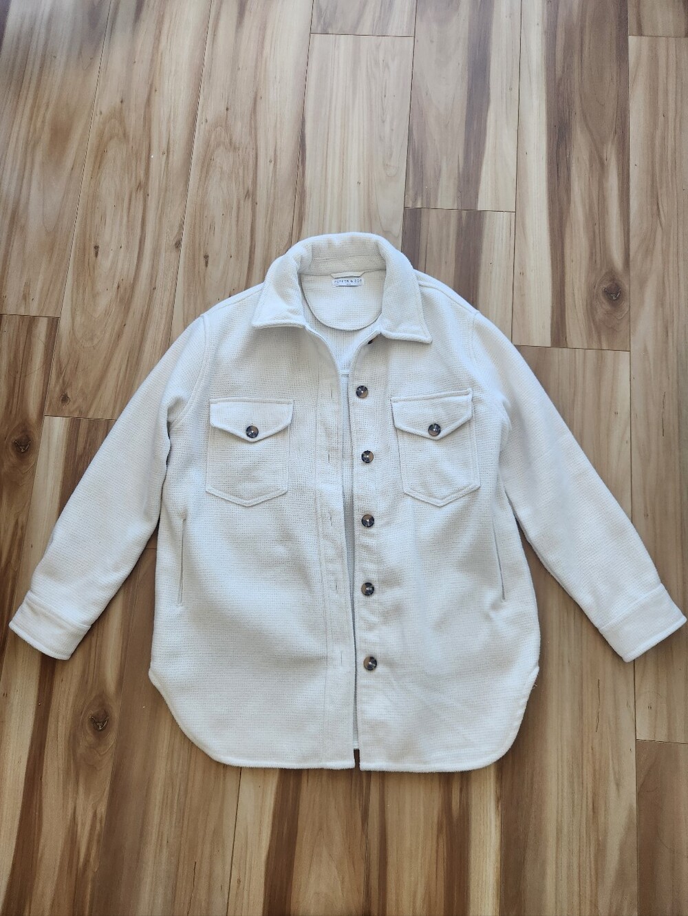 Button-Up Shacket Jacket